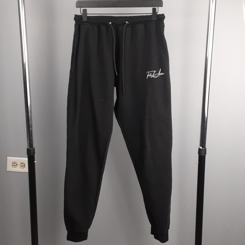 Tutto Amore Black Drawstring Jogger Sweatpants